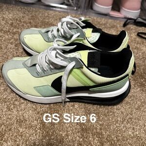 Nike Lime Green - GS Size 6